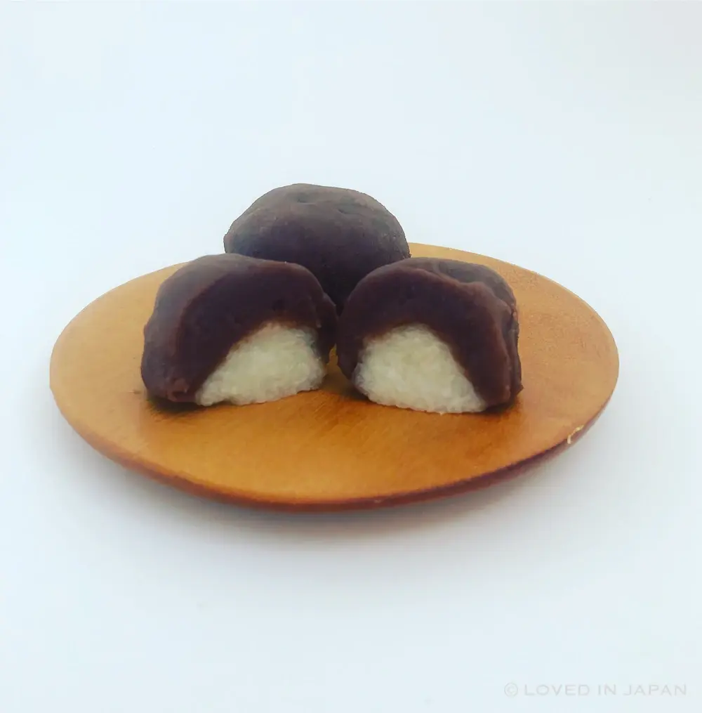 Smooth red bean paste ohagi