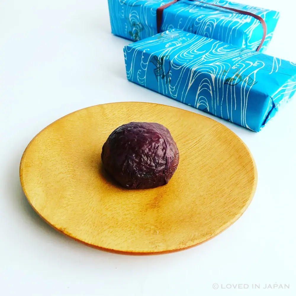 Shiso mochi from Tsukimochiya Naomasa