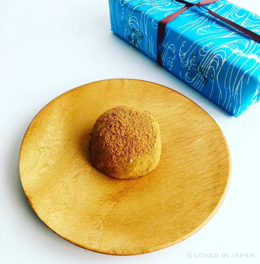 Warabi mochi from Tsukimochiya Naomasa