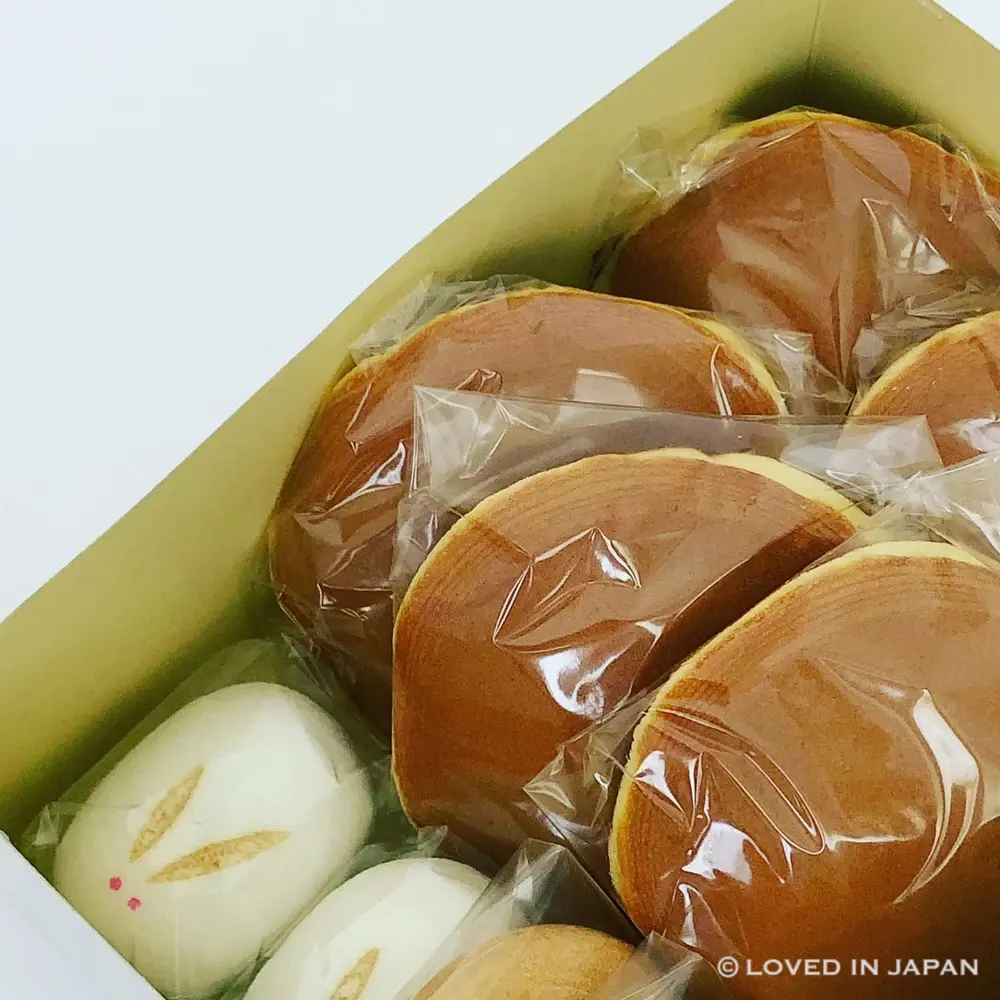 Boxed wagashi from Usagiya in Ueno