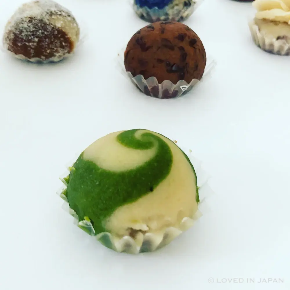 Yomogi and matcha ohagi from Takeno to Ohagi